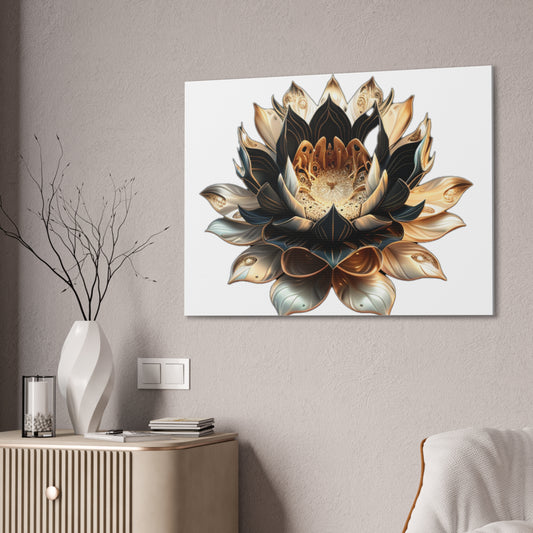 Lotus Awakening Canvas Print