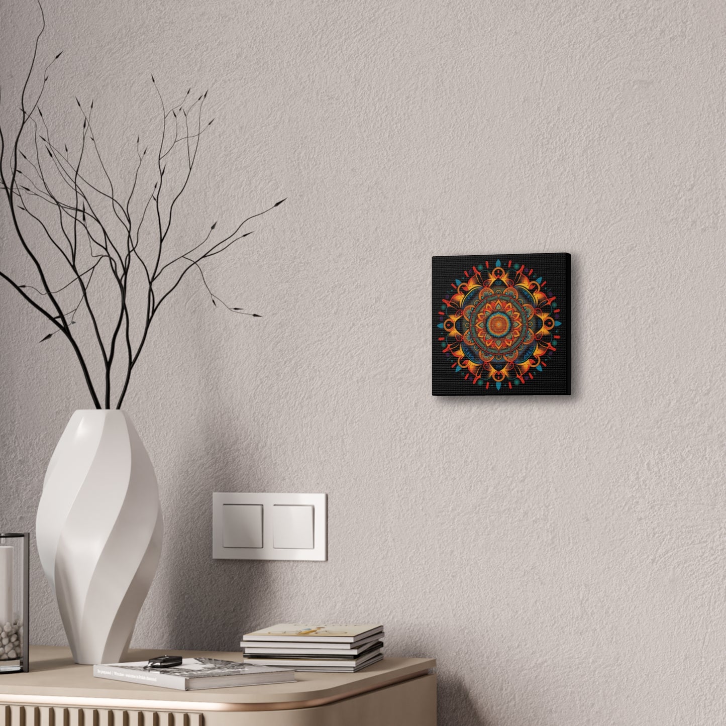 Zen and Zany Boho Canvas Print