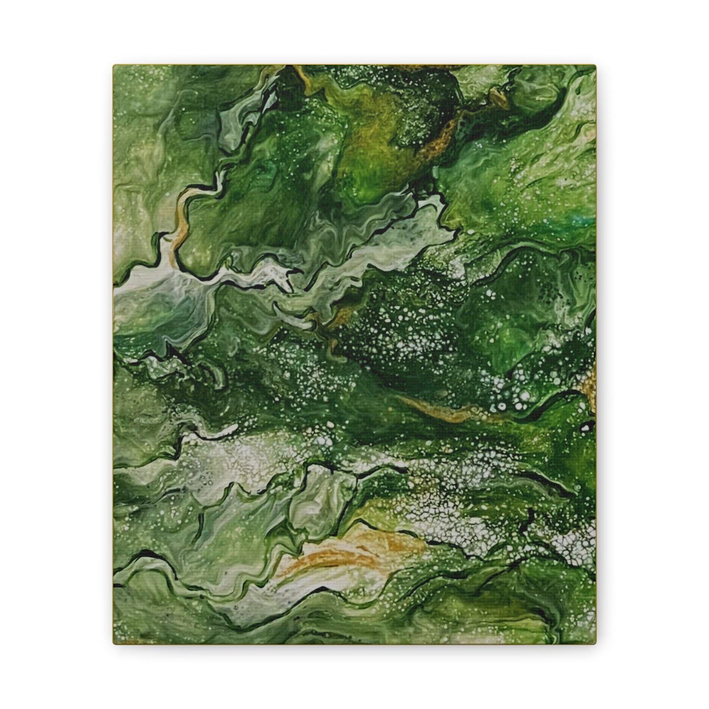 Emerald Oasis Canvas Print, 0.75"