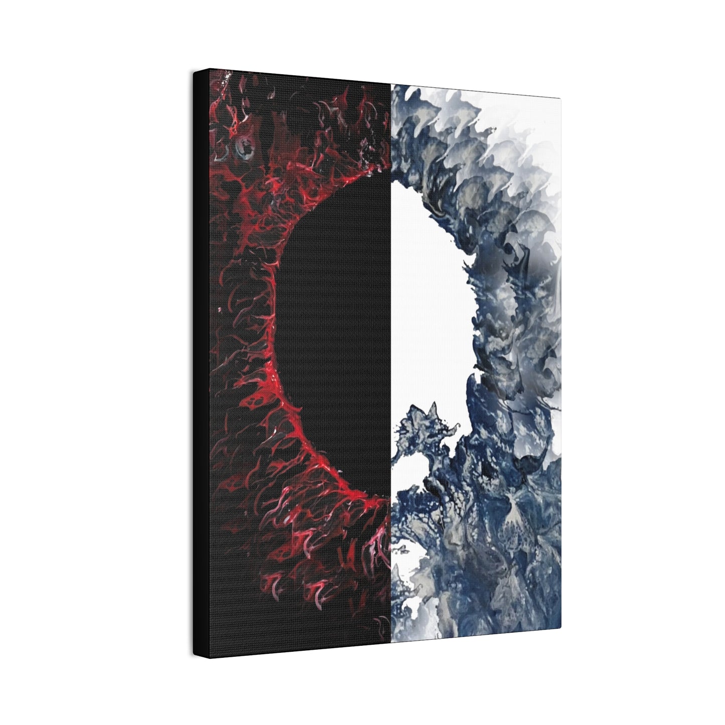 Ying and Yang Eclipse Canvas