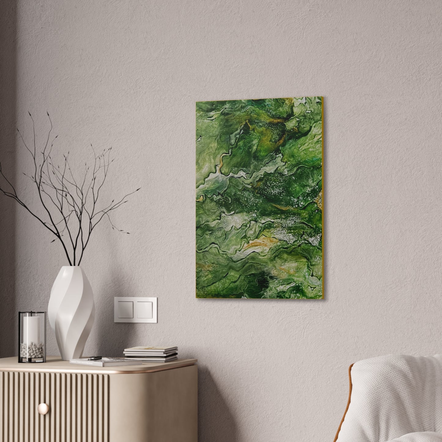 Emerald Oasis Canvas Print, 0.75"