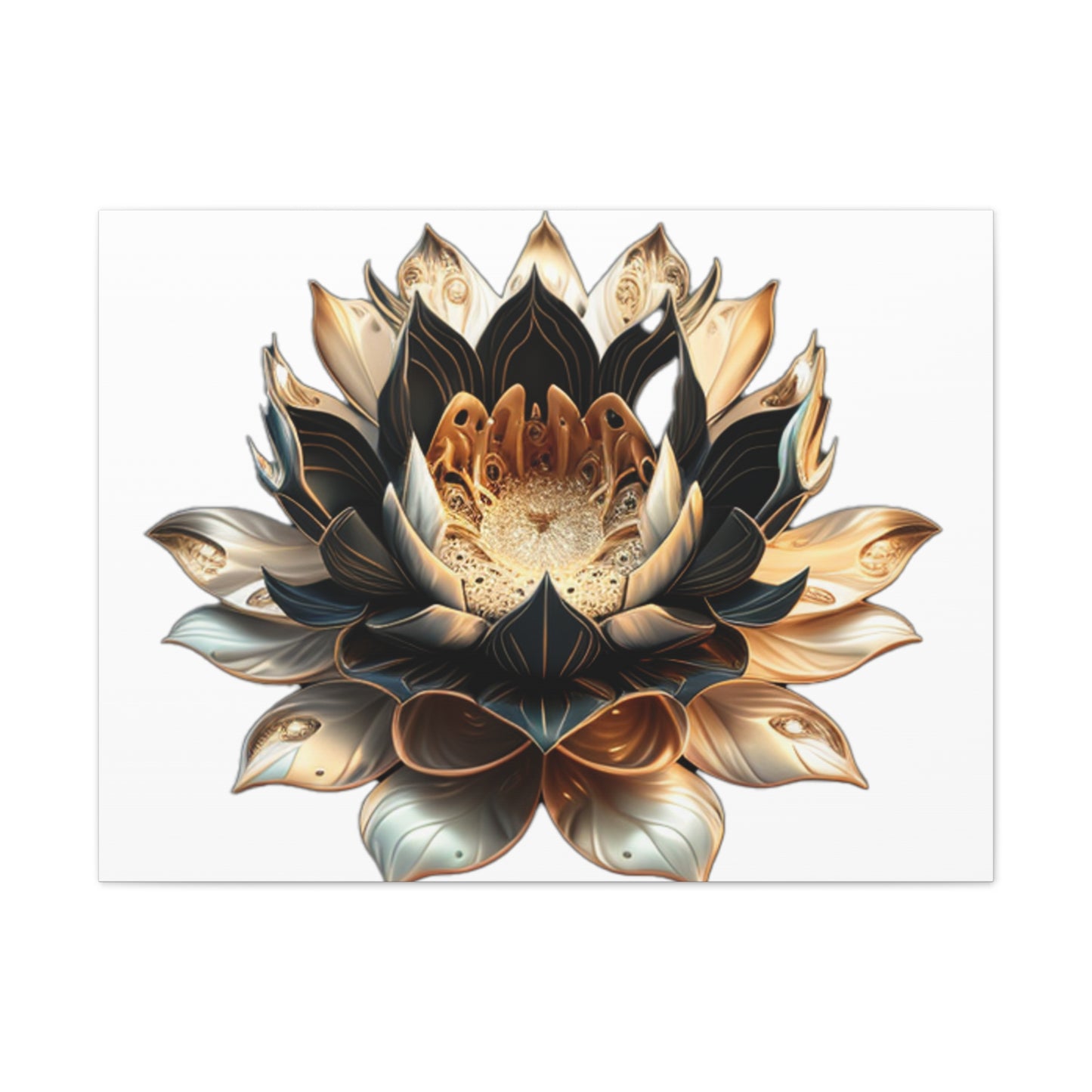Lotus Awakening Canvas Print