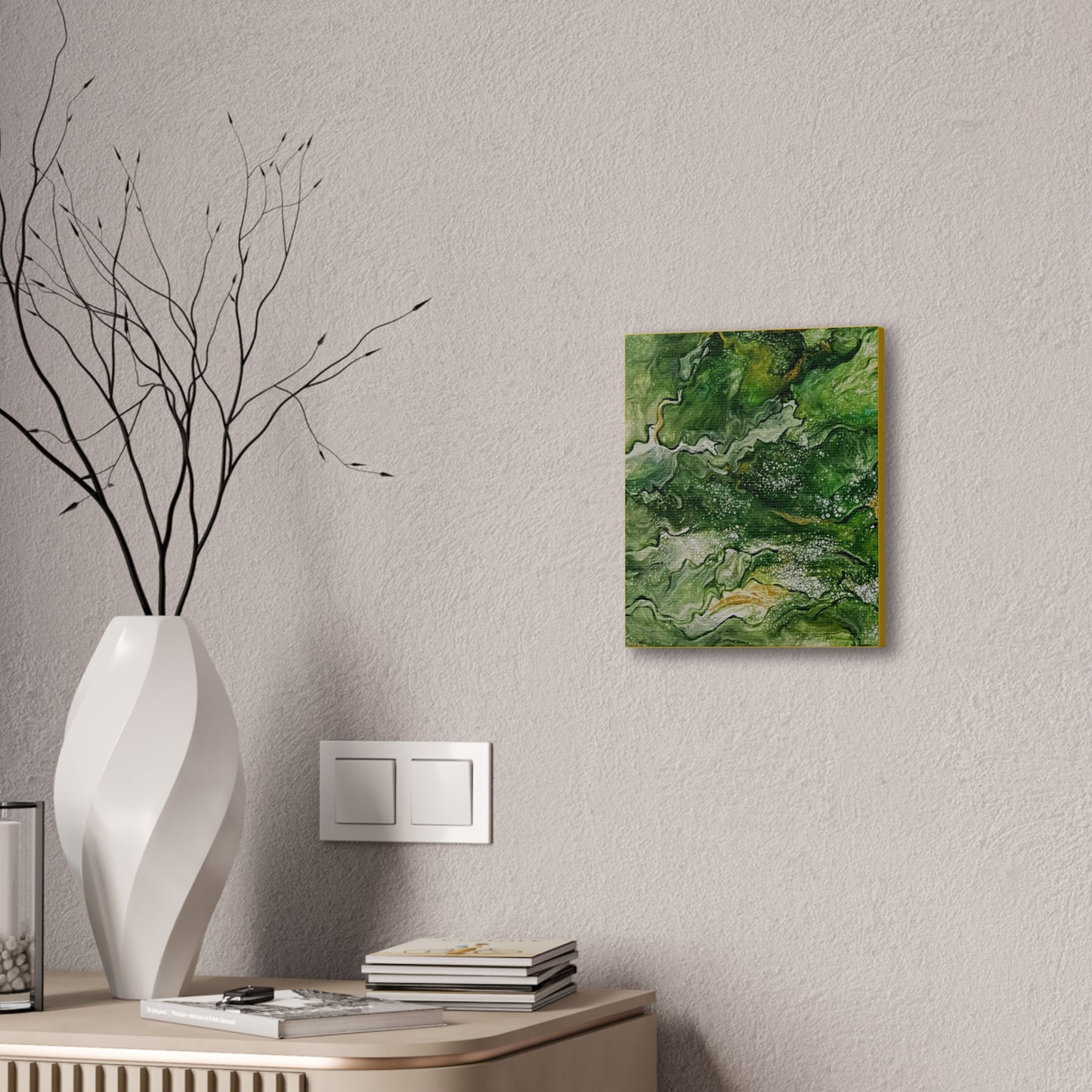 Emerald Oasis Canvas Print, 0.75"