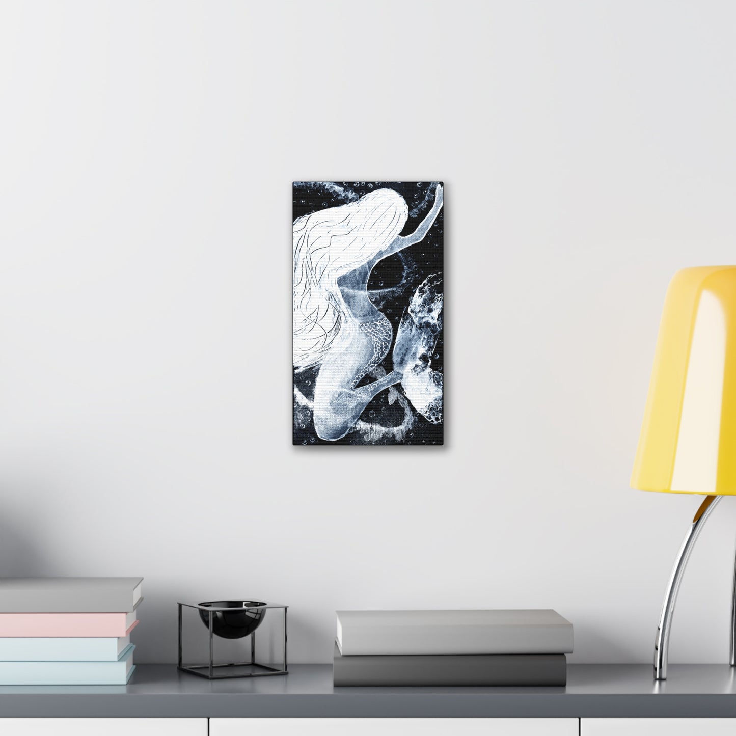 Mermaid's Embrace Canvas