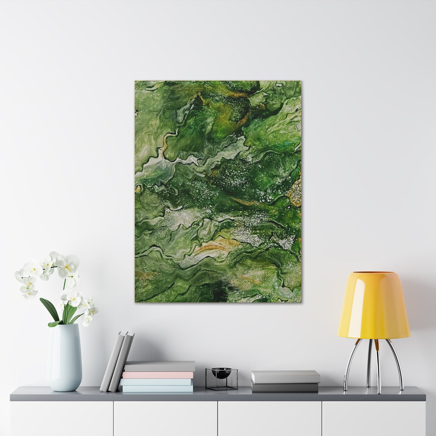 Emerald Oasis Canvas Print, 0.75"