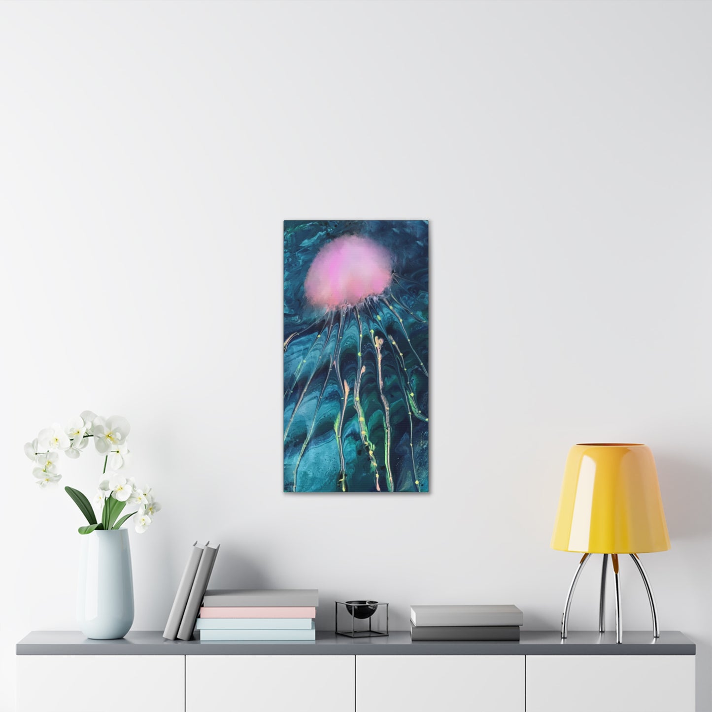 Nebula Bloom Canvas