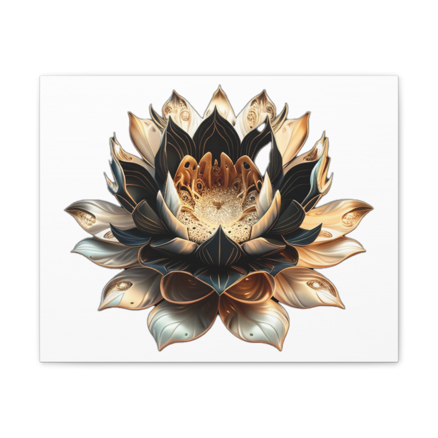 Lotus Awakening Canvas Print