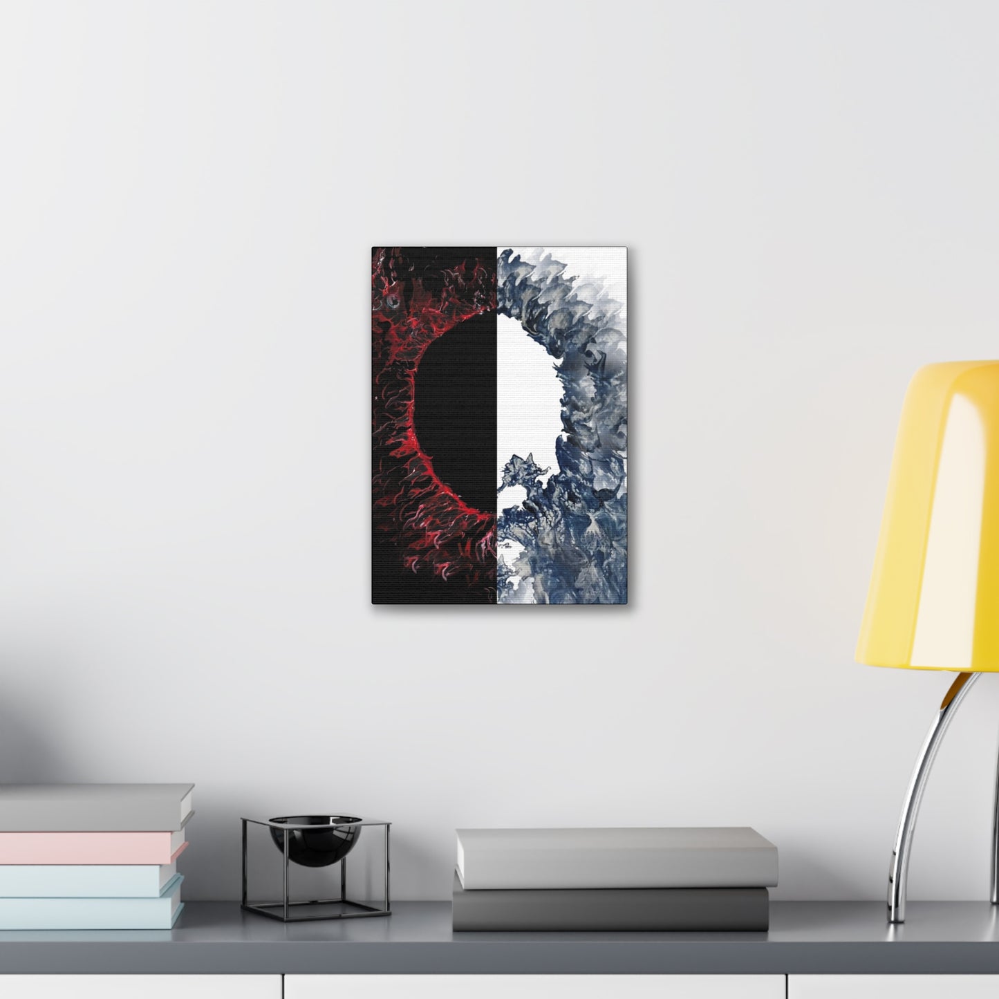 Ying and Yang Eclipse Canvas