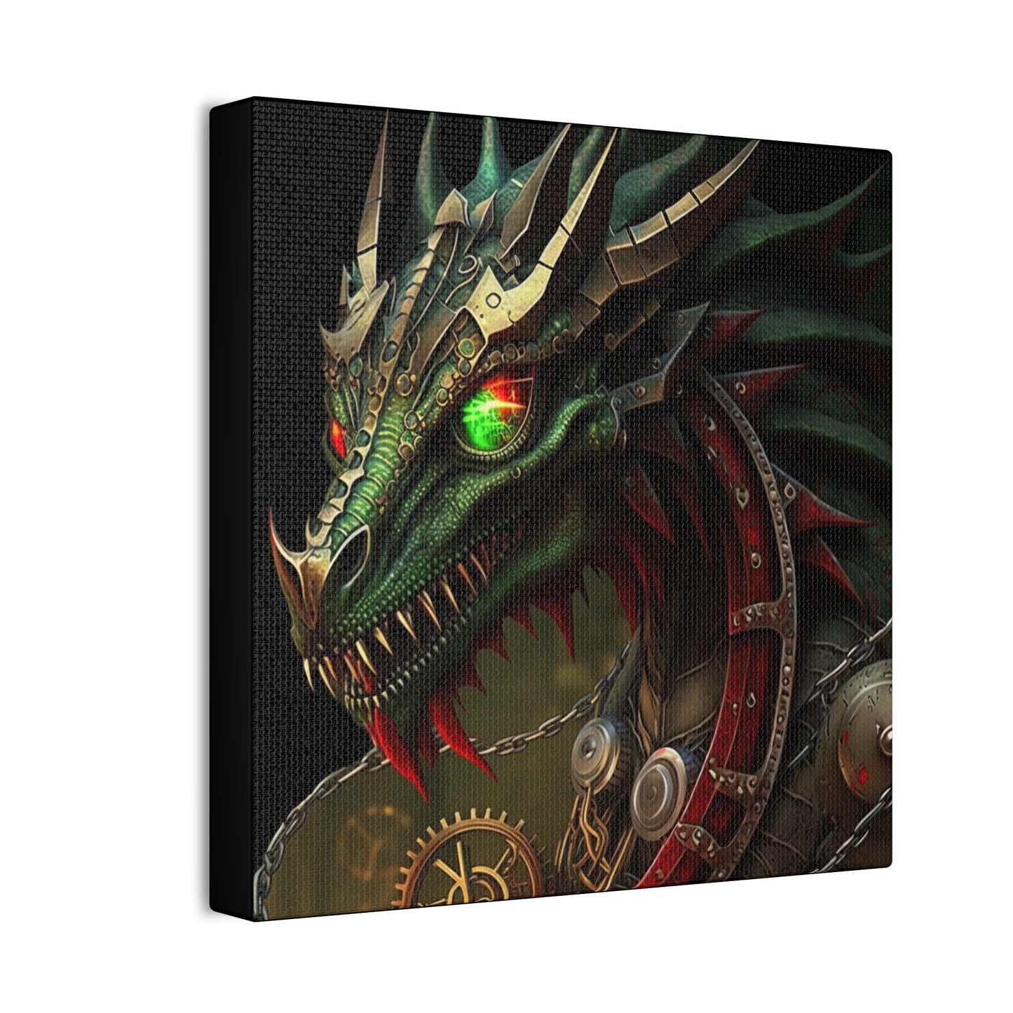 Mechanical Wyrm Canvas