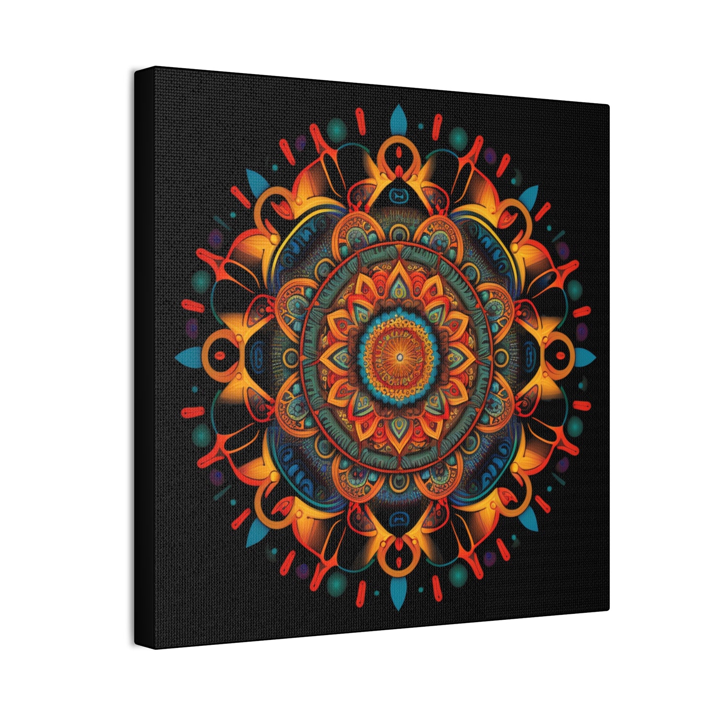Zen and Zany Boho Canvas Print
