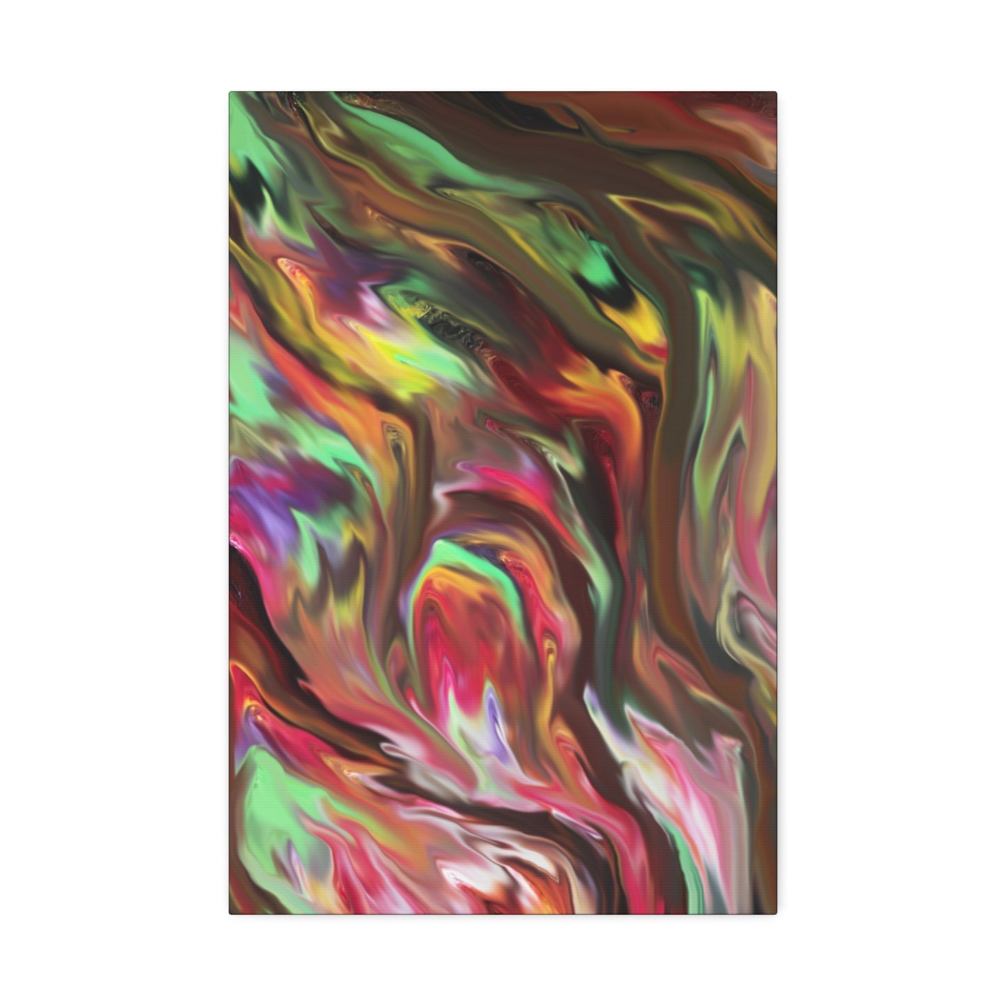 Jungle Rhythm Canvas Print Stretched, 1.5''