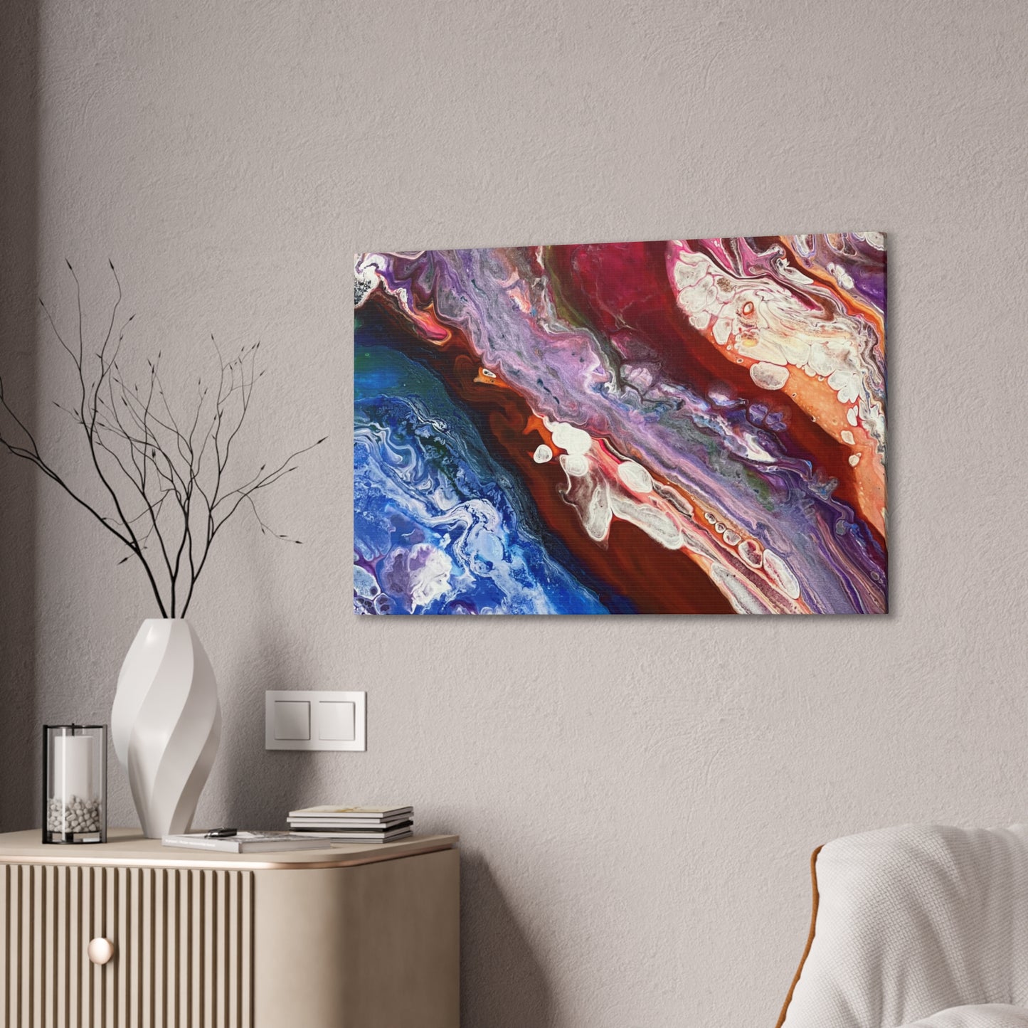 Crimsom Tide Canvas