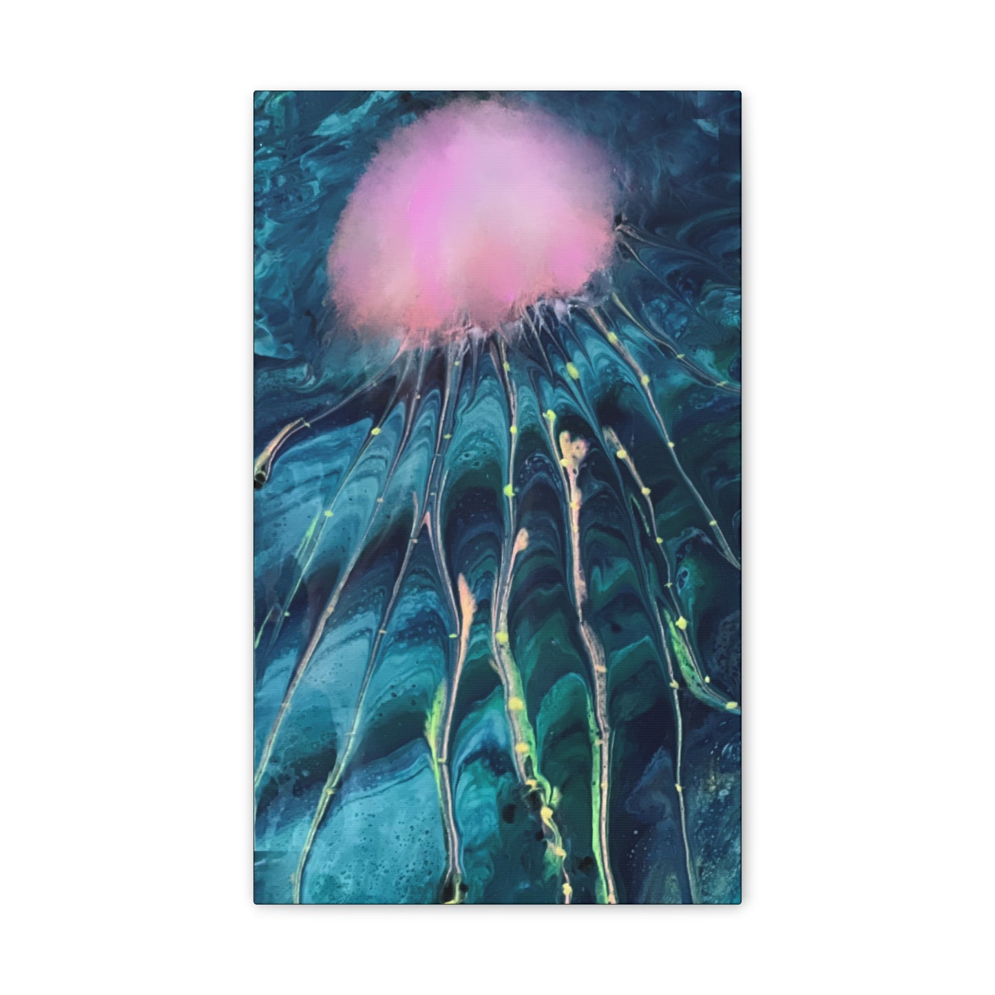 Nebula Bloom Canvas