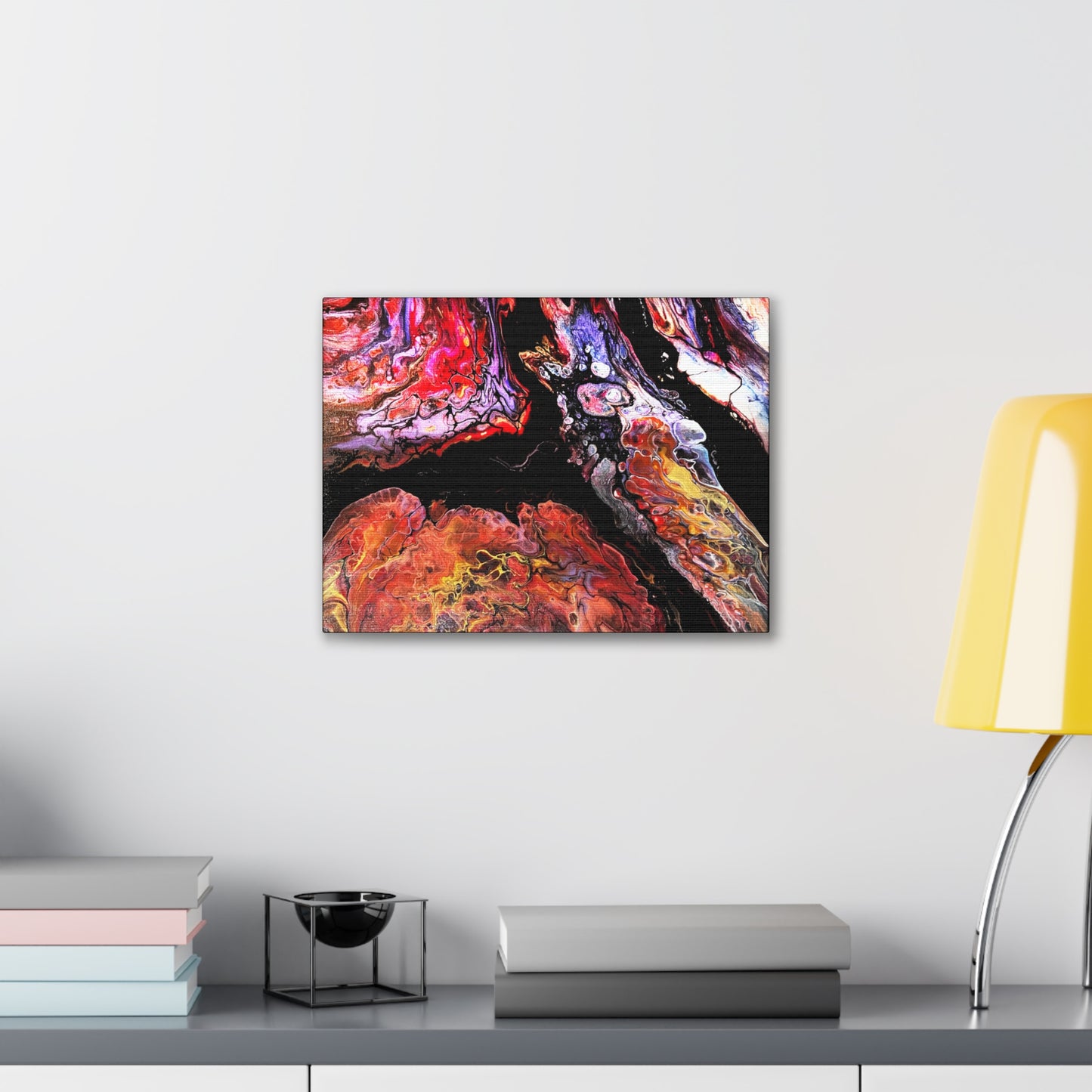 Vibrant X Ray Canvas