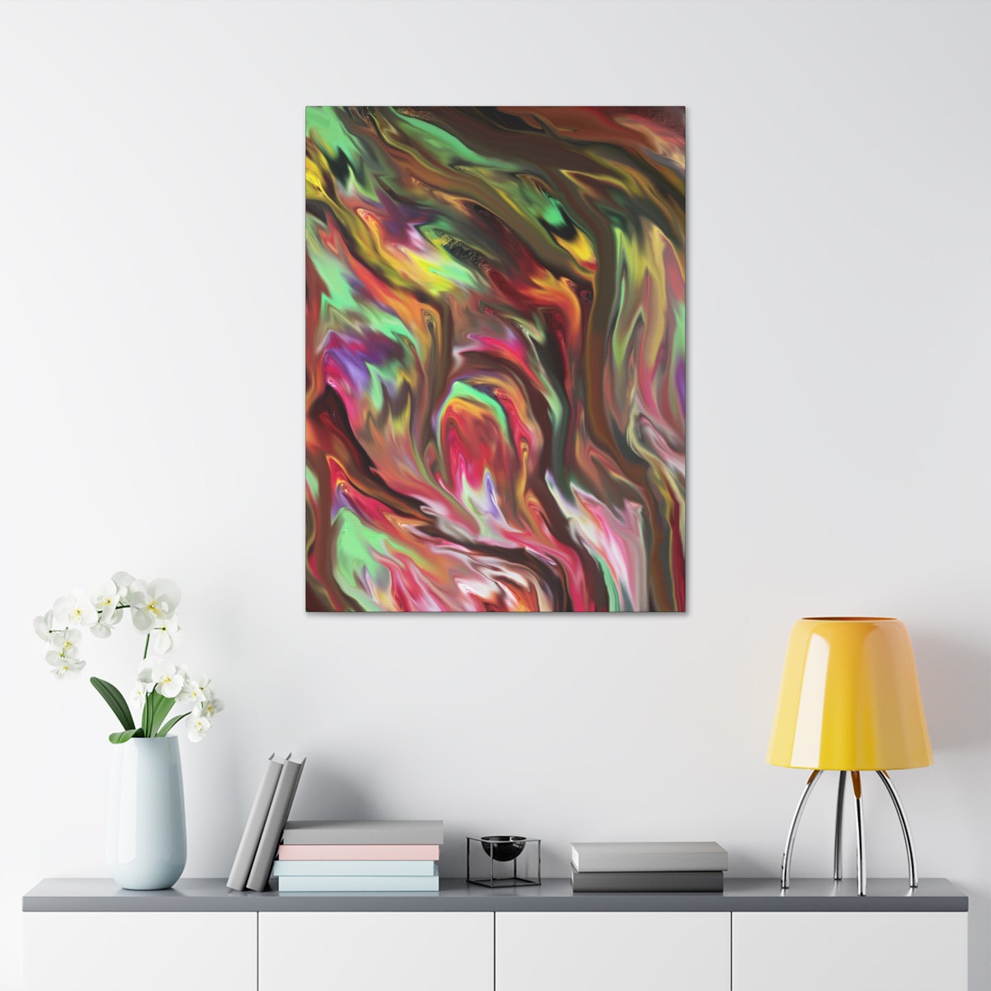 Jungle Rhythm Canvas Print Stretched, 1.5''